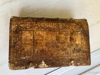 Stará Biblia 1705 – latinská Vulgáta, originál