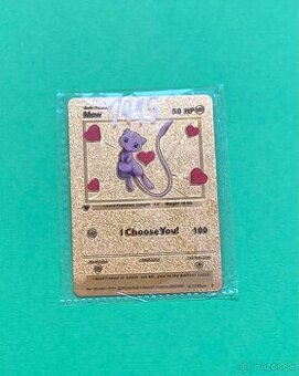 Pokemon karty+album+mew1995 Basic card