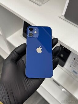 ZÁRUKA 2 ROKY / Apple iPhone 12 Mini 64GB Blue, 100%