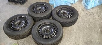 Plechové disky 5x112 R16 plus zimné pneumatiky