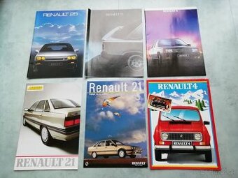 Katalogy Renault 4, 9, 21, 25 - 1