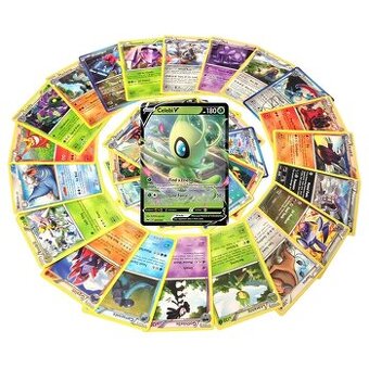 Pokemon karty 115ks+1V