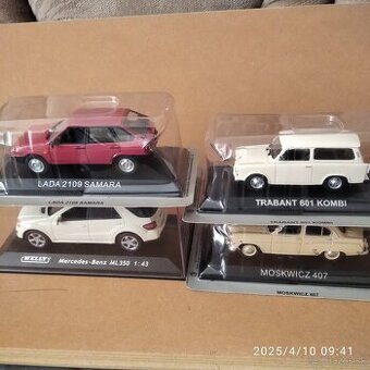 Modely aut 1/43