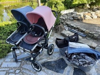 LUXUSNÝ KOČÍK,  Bugaboo Donkey DUO aj pre DVOJIČKY