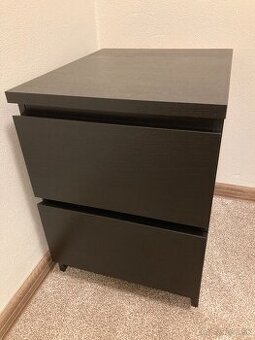 Komoda MALM - Ikea (tmavá hnedá)