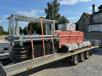 Lešenie fasádne nové, Predaj lešenia -150 m2 Doprava zdarma