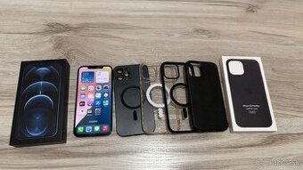 Vymenim iPhone 12 Pro Max Pacific Blue s 97% bateriou