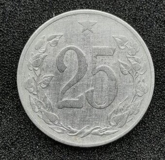 25 halier 1962 Československo