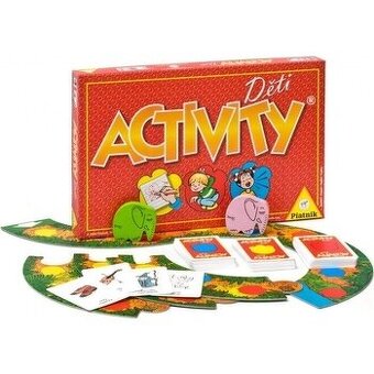 Piatnik Activity: Deti spoločenská hra