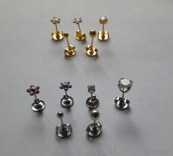 Pozlatene nausnice - Studex - System 75