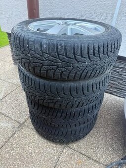 Predam 4ks zimne pneu NOKIAN 185/60 R15 s hlinik.diskami