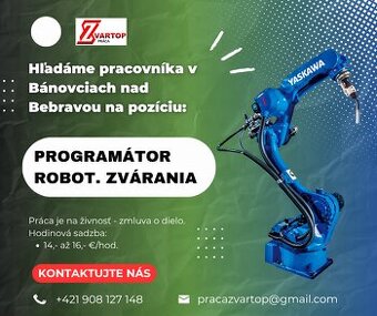 Programátor robotického zvárania