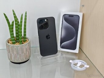 Apple iPhone 15 Pro 256GB Black | ZÁNOVNÝ