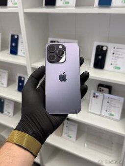 ZÁRUKA 2 ROKY /  Apple iPhone 14 Pro 128GB Deep Purple, 100