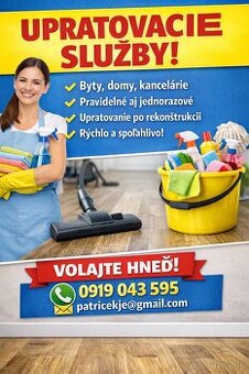 Ponúkam upratovacie Služby