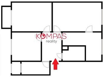 VEĽKÝ 3,5-IZB. BYT S BALKÓM AJ LODŽIOU S VÝHĽADOM NA ZELEŇ
