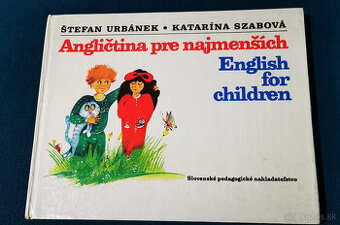 Predám-Angličtina pre najmenších kniha+2x MG kazety - retro