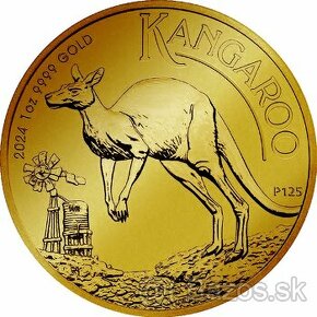 Predám zlaté 1oz mince Kangaroo 14ks
