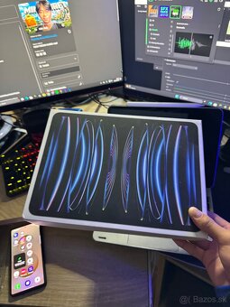 iPad Pro M2 11” Wifi + Apple Pencil + Kryt a klávesnica