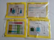 Transparentne folie z chemie pre spatny projektor