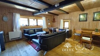 EXKLUZÍVNE DELTA- Krásna drevenica po vkusnej rekonštrukcii,