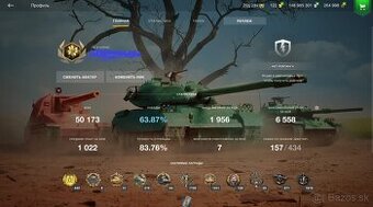 Predám svoj účet World of tanks blitz
