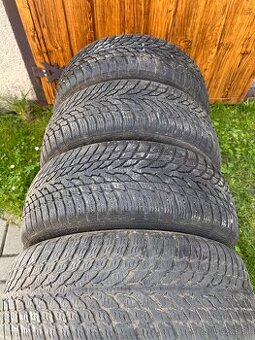 Predám 4ks jazdené zimné pneumatiky NOKIAN 205/55r16-91H