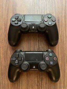 Čierne ovládače Ps4