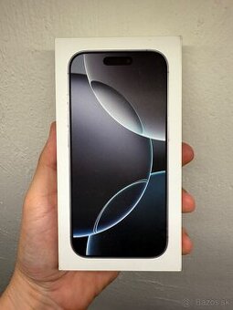 iPhone 16 pro 256gb white titanium