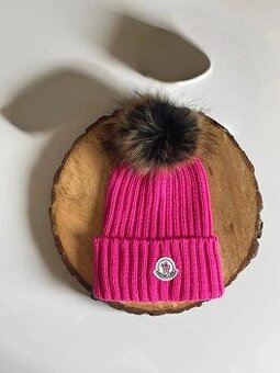 Moncler čiapka Pink