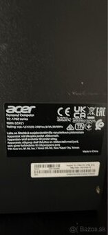 Predam pocitac Acer Aspire TC-1760 series