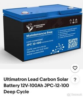 Fotovoltické batérie