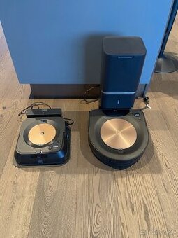 Predám iRobot Roomba S9+ aj s mopom iROBOT Braava Jet M6