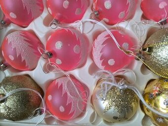 Retro vianočné gule