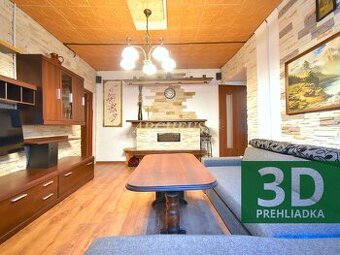 3D / EXKLUZÍVNE / 2 IZBOVÝ BYT V RODINNOM DOME, KEŽMAROK