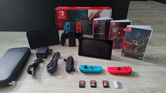 Nintendo switch + hry - AKTUALNE