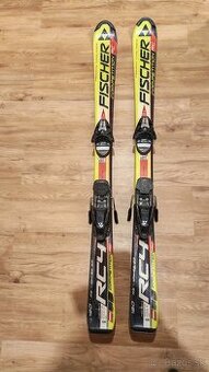 Detské lyže Fischer 120 + lyžiarky