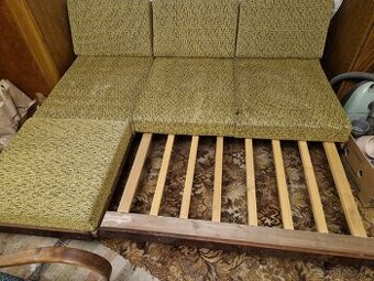 Retro rozkladací gauč