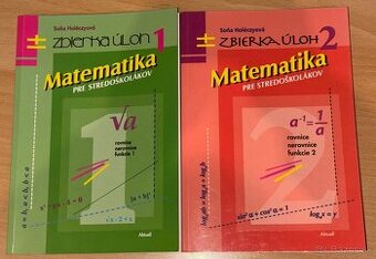 Zbierka úloha 1&2 "Matematika pre stredoškolákov" - rovnic