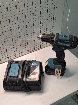 Aku vŕtaci skrutkovač, utahovačka makita ddf482 18v