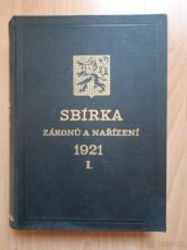 Zbierka zákonov 1921