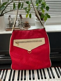 Červená kabelka Louis Vui. - 1
