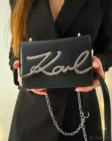 kabelka Karl Lagerfeld čierna