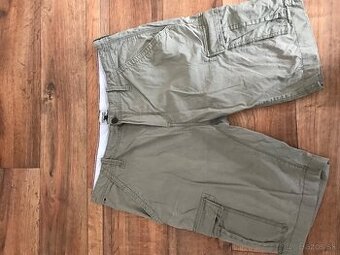 TOMMY HILFIGER originál caramel pánske capri nohavice L/XL