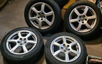 5x100 r15 vw disky 195/55 r15 letne pneu