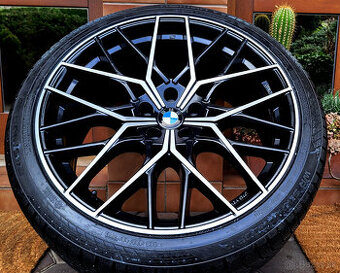 alu R19 5x120 dvojrozmer, letné pneu, BMW rada 1