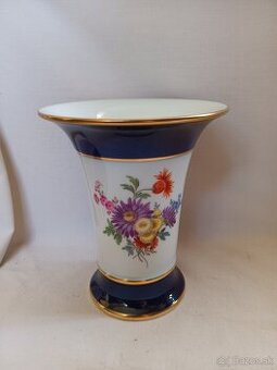 Míšeň, Meissen  - malovaná porcelánová váza