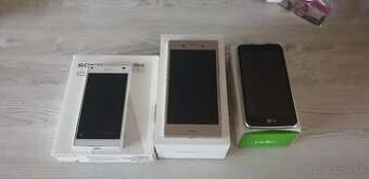 Mobily, mobilné telefóny, Sony, Sony xperia, LG