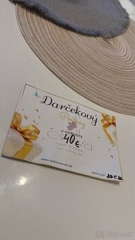 Darčekový poukaz - Enva salón