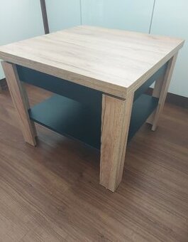 Rozkladaci konferencny stolik Mazzoni dub artisan 65x65cm